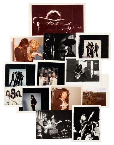 View full screen - View 1 of Lot 2023. Queen | A collection of polaroids and other photographs, 1970s.