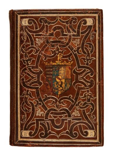 View full screen - View 1 of Lot 222. Paris, Homelies, Paris, 1553, nineteenth-century pastiche binding.