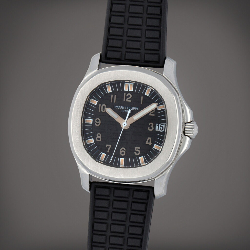 View full screen - View 1 of Lot 374. Aquanaut, Reference 5066 | A stainless steel wristwatch with date | Circa 1999.