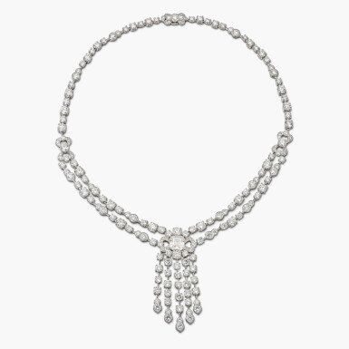 View full screen - View 1 of Lot 1373. Diamond Necklace | 格拉夫 | 鑽石 項鏈.