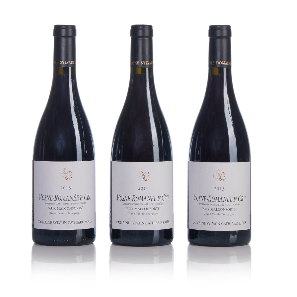 View full screen - View 1 of Lot 77. Vosne Romanée, Aux Malconsorts 2013 Sylvain Cathiard (6 BT).