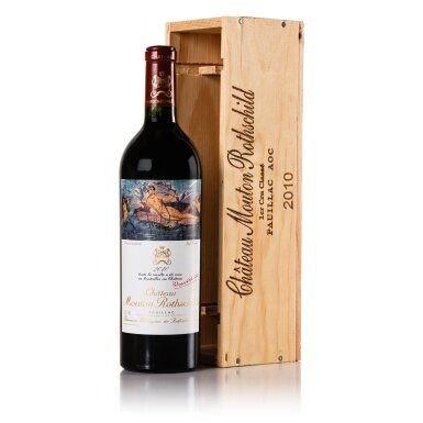 View full screen - View 1 of Lot 491. Château Mouton Rothschild 2010 (3 BT).