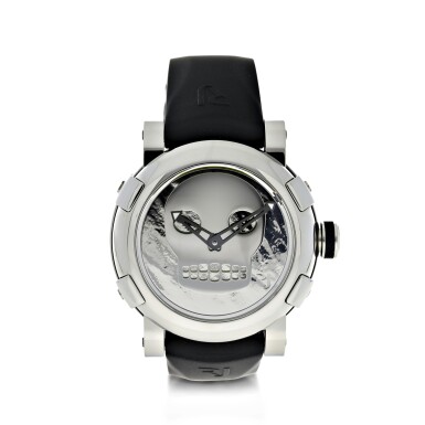 View full screen - View 1 of Lot 305. ROMAIN JEROME | A LIMITED EDITION STAINLESS STEEL AND PVD-COATED STEEL AUTOMATIC WRISTWATCH, CIRCA 2015.