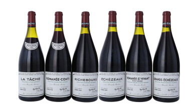 View full screen - View 1 of Lot 5. DRC Magnum Assortment Case 1999 Domaine de la Romanée-Conti (6 MAG).