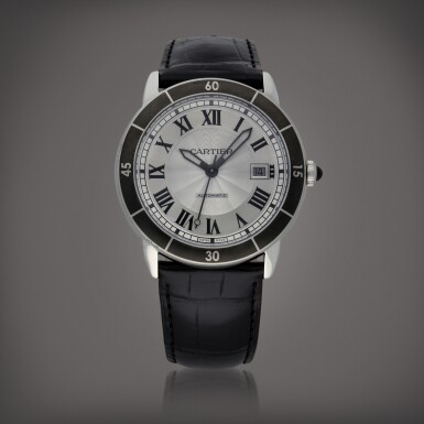 View full screen - View 1 of Lot 593. Ronde Croisiere, Reference 3886 | A stainless steel wristwatch with date | Circa 2015.