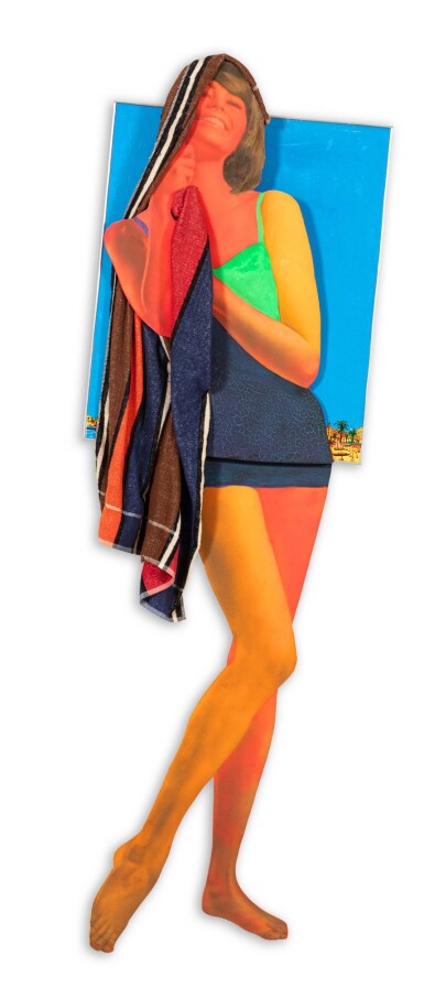 View full screen - View 1 of Lot 17. Baigneuse sur quatre plans.