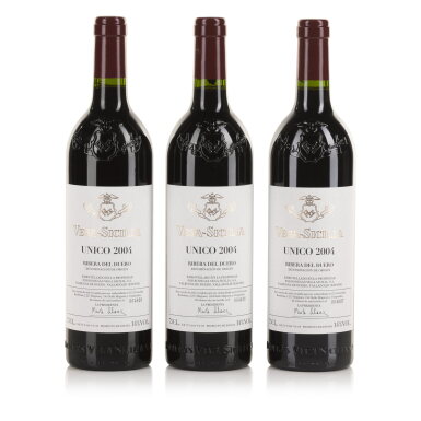 View full screen - View 1 of Lot 406. Vega Sicilia 'Unico' 2004 (3 BT).