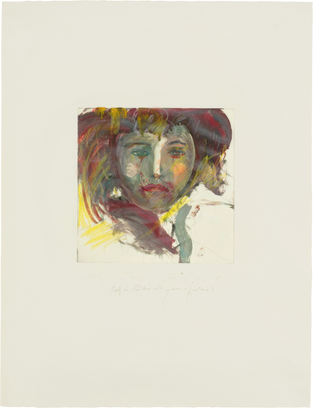 View full screen - View 1 of Lot 747. Self After Ensor #1.