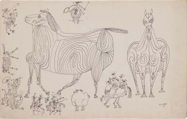 View full screen - View 1 of Lot 554. Horses.