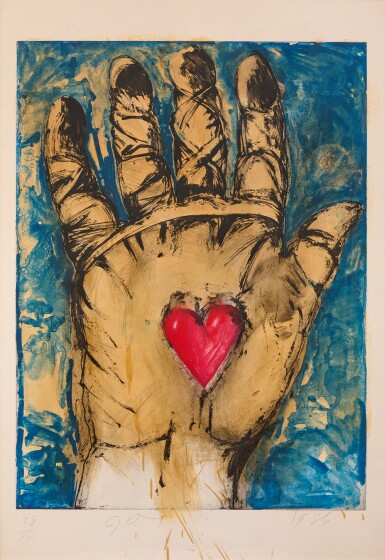 View full screen - View 1 of Lot 45. Shellac on a Hand, 1986.