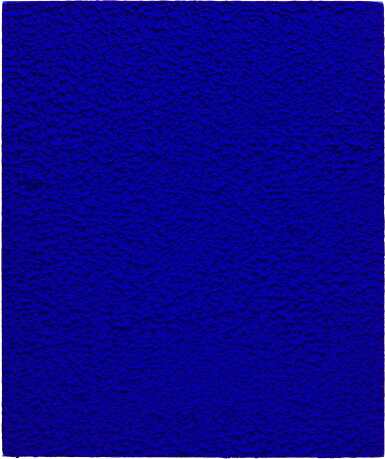 View full screen - View 1 of Lot 305. Untitled Blue Monochrome (IKB 149).