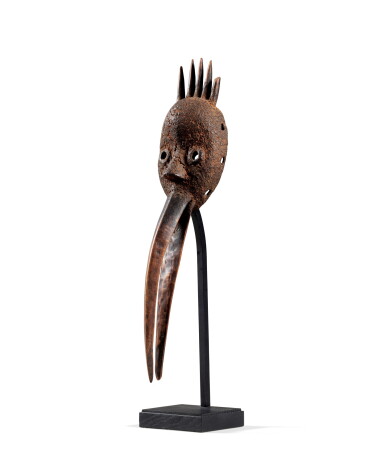 View full screen - View 1 of Lot 96. Masque gägon, Côte d'Ivoire | Dan gagon mask, Ivory Coast.