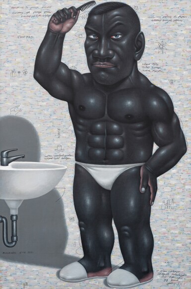 View full screen - View 1 of Lot 52. I Nyoman Masriadi 米斯尼亞迪 | Si Ganteng (The Handsome One) 英俊的那位.