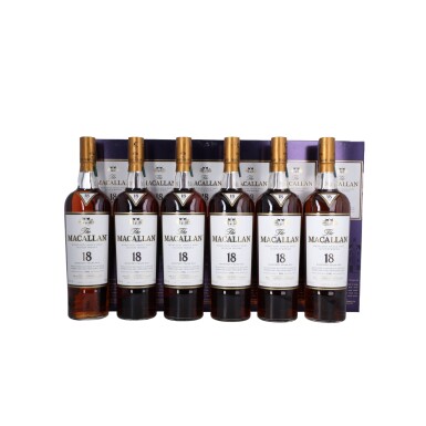 View full screen - View 1 of Lot 5005. The Macallan 18 Year Old 43.0 abv 1996 (6 BT75).