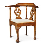 A Chippendale Roundabout Armchair, Boston, Massachusetts, Circa 1770