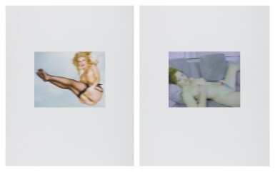 View full screen - View 1 of Lot 19. THOMAS RUFF | NUDES: TWO PLATES.
