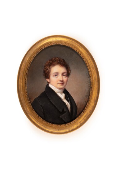 View full screen - View 1 of Lot 374. Portrait of a gentleman.