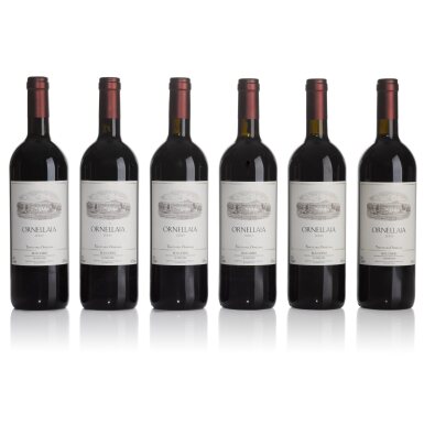 View full screen - View 1 of Lot 588. Ornellaia 2003 (6 BT).