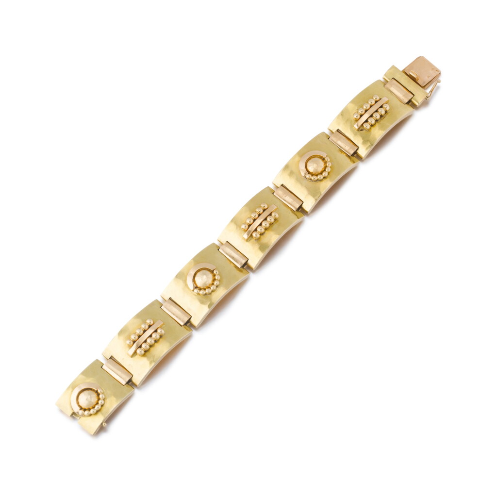 View full screen - View 1 of Lot 60. Bracelet or | Gold bracelet.
