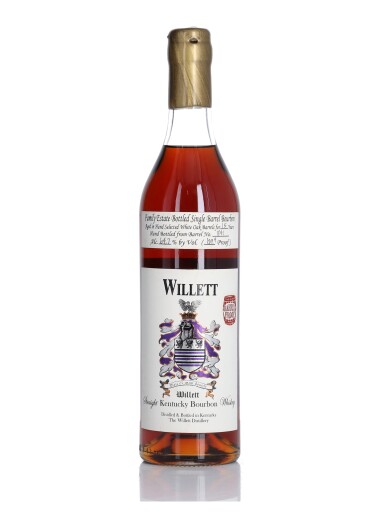View full screen - View 1 of Lot 211. Willett Family Estate Single Barrel Bourbon #841 "Heinz Taubenheim " 15 Year Old 129.4 Proof 1992 (1 BT 70cl).