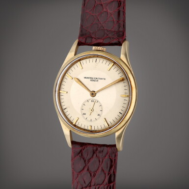 View full screen - View 1 of Lot 462. A yellow gold wristwatch, Circa 1975.