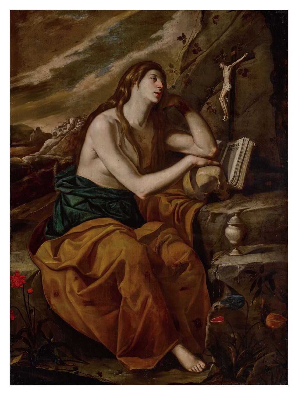 View full screen - View 1 of Lot 508. Penitent Mary Magdalene.