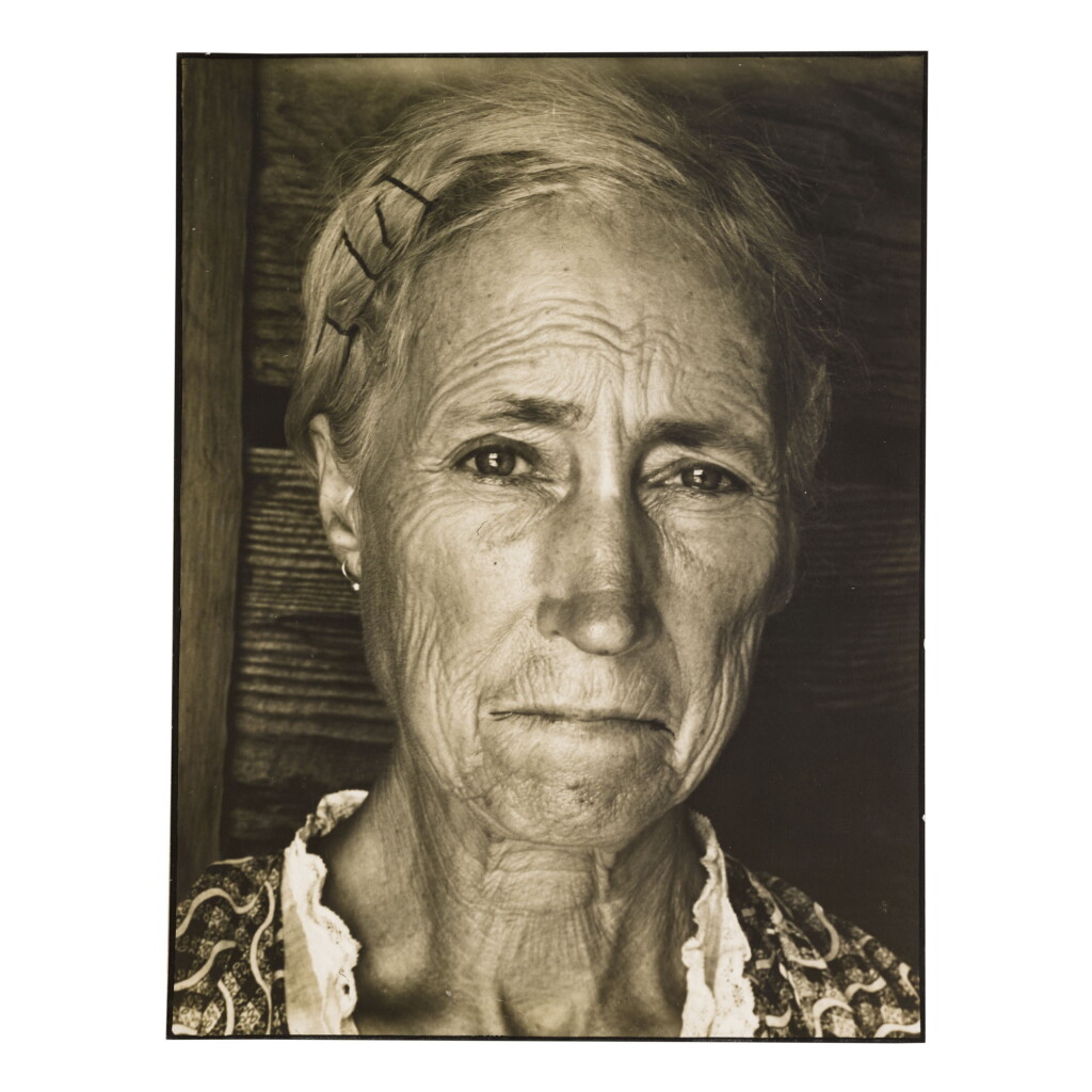 View full screen - View 1 of Lot 34. MARGARET BOURKE-WHITE | TENANT FARMER'S WIFE (LOCKET, GEORGIA).
