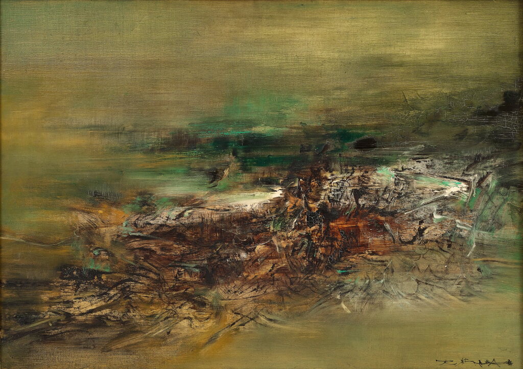 View full screen - View 1 of Lot 1044. Zao Wou-Ki 趙無極 | 04.01.62.