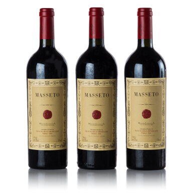 View full screen - View 1 of Lot 544. Masseto 1993 (3 BT).