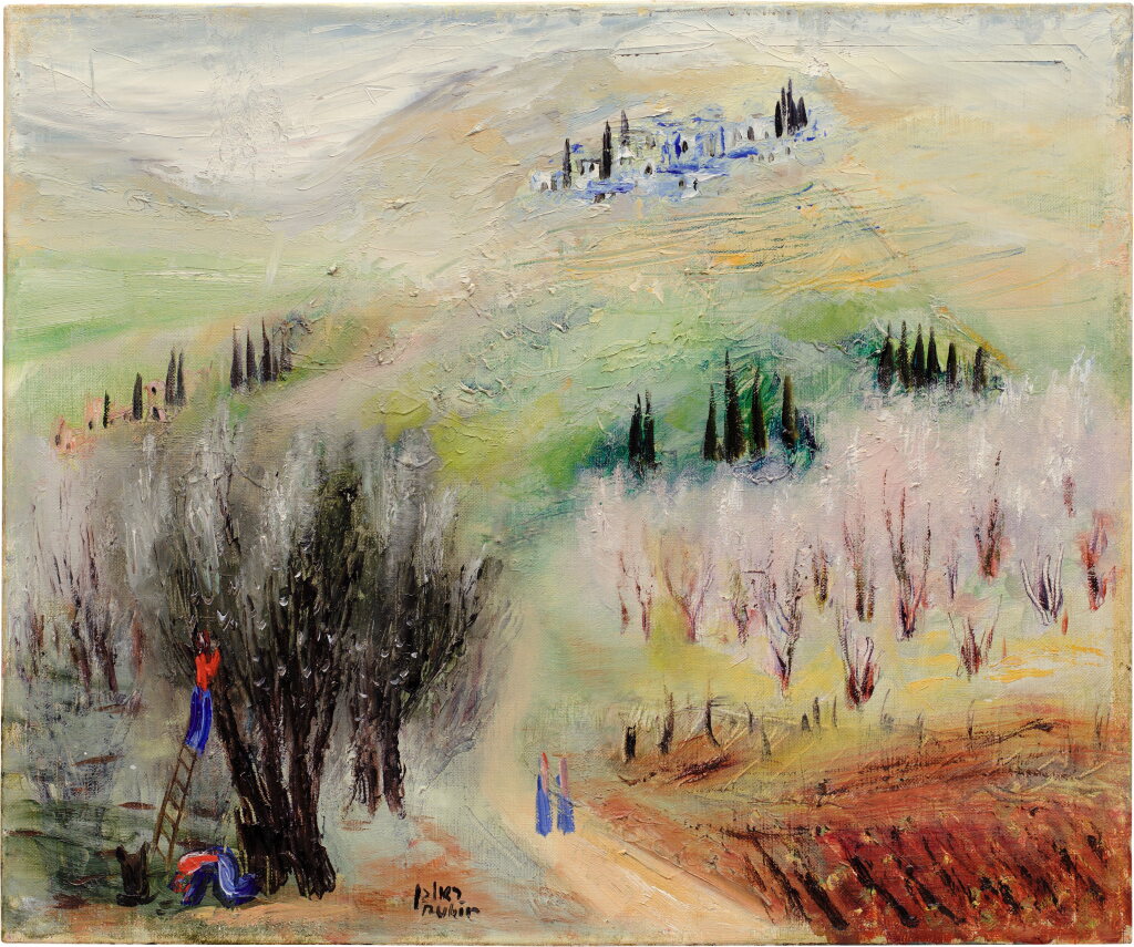 View full screen - View 1 of Lot 209. Springtime in Galilee.