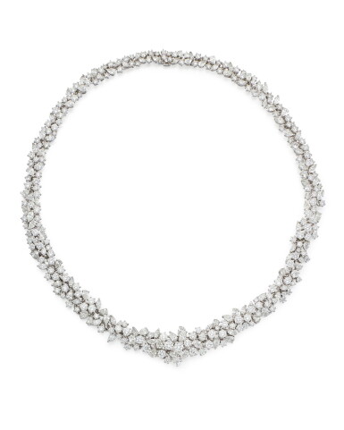 View full screen - View 1 of Lot 1799. Diamond Necklace | 鑽石項鏈.