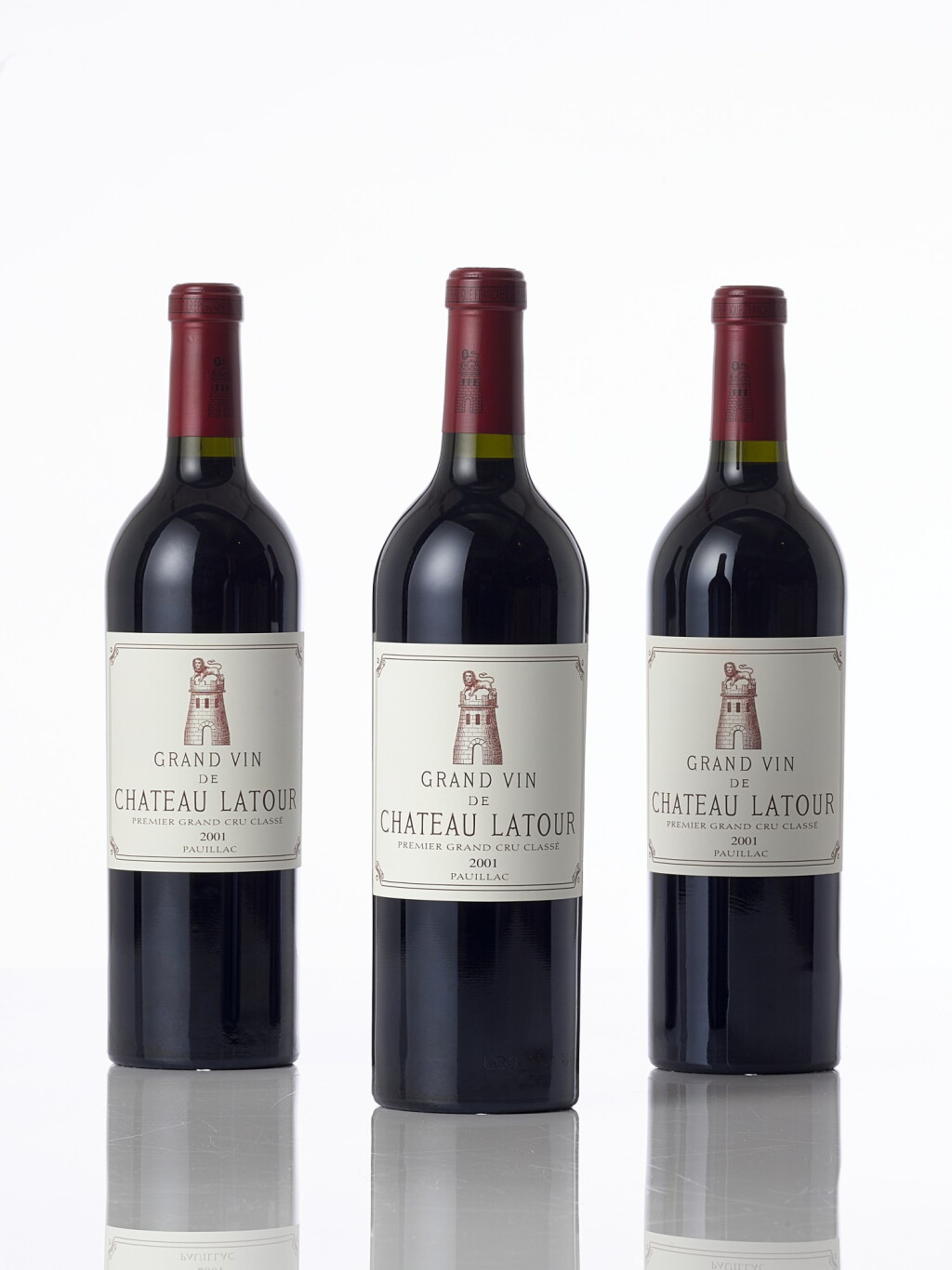 View full screen - View 1 of Lot 5580. Château Latour 2001 (7 BT).