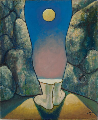 View full screen - View 1 of Lot 9. ANTOINE MALLIARAKIS MAYO | BONSOIR AMIE (GOOD EVENING, FRIEND).