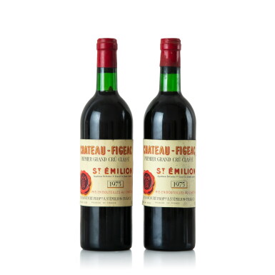 View full screen - View 1 of Lot 502. Château Figeac 1975 (2 BT).