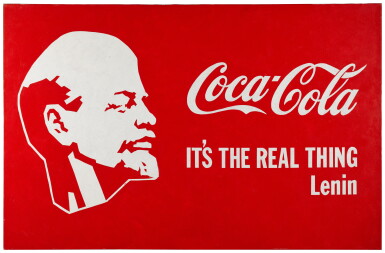 View full screen - View 1 of Lot 42. Lenin-Coca-Cola, Symbols of the Century, 1988.