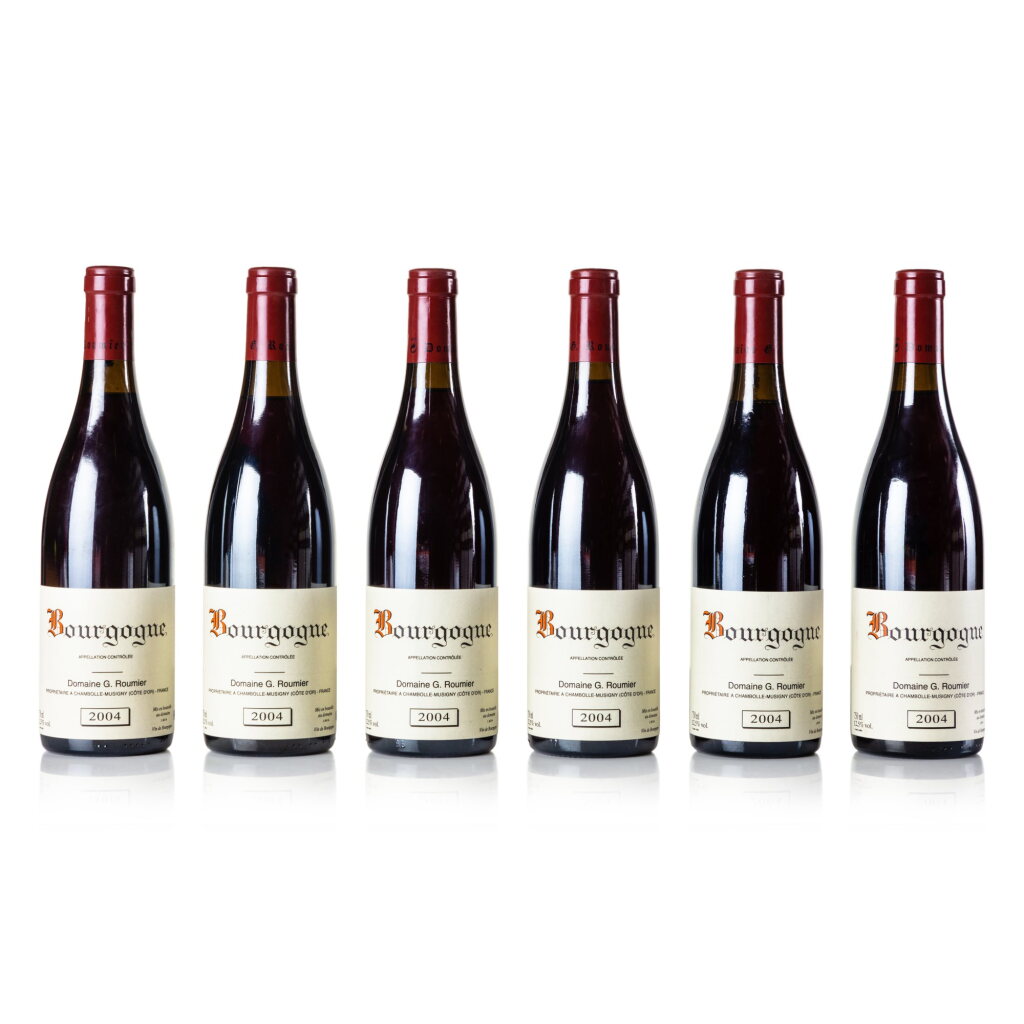 View full screen - View 1 of Lot 255. Bourgogne Rouge 2004 Domaine Georges Roumier (12 BT).