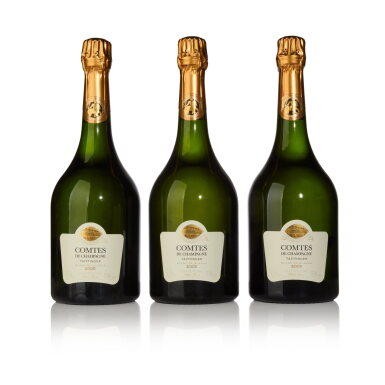 View full screen - View 1 of Lot 316. Taittinger, Comtes de Champagne, Blanc de Blancs 2005 (6 MAG).