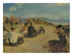 FRANÇOIS GALL | EUGÉNIE, LE BÉBÉ ET LA FAMILLE GALL—PLAGE D’ARCACHON