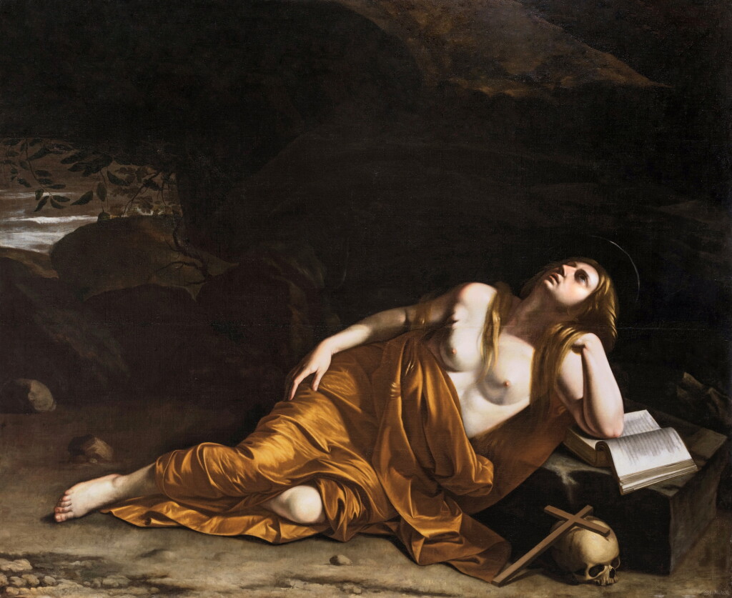 View full screen - View 1 of Lot 332. Penitent Magdalene.