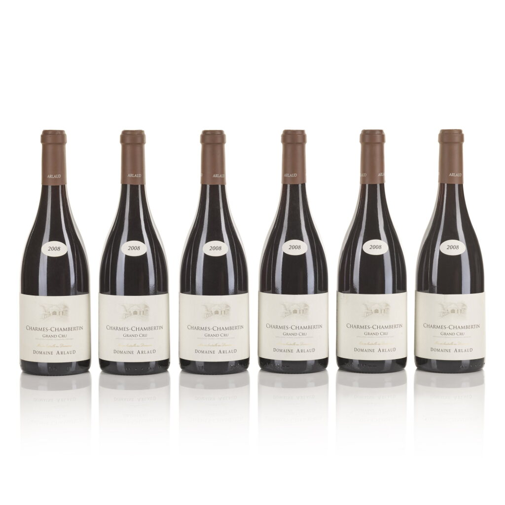 View full screen - View 1 of Lot 185. Charmes Chambertin 2008 Domaine Arlaud Père et Fils (11 BT).