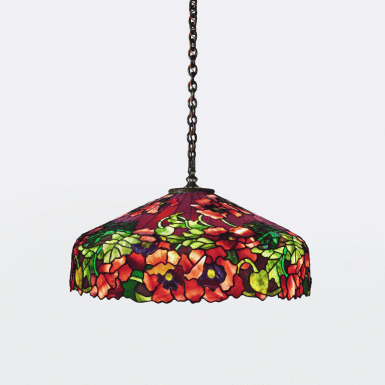 View full screen - View 1 of Lot 52. "Poppy" Chandelier.