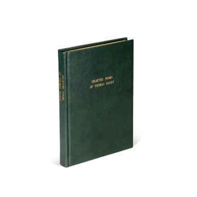 View full screen - View 1 of Lot 350. Thomas Hardy | Selected Poems, London, 1921, first edition thus, signed by the author.