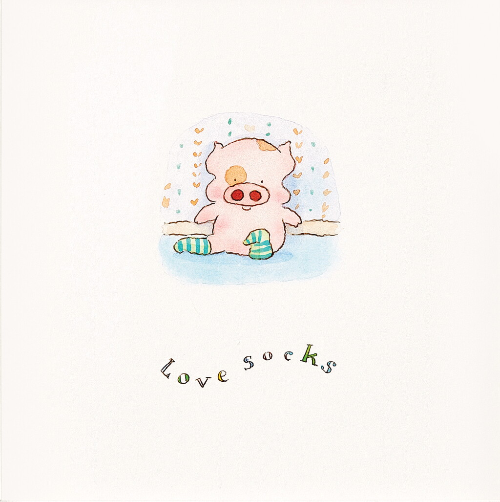 View full screen - View 1 of Lot 817. 麥家碧@麥兜美術室 Love Socks | Alice Mak @ McDull Artroom, Love Socks.