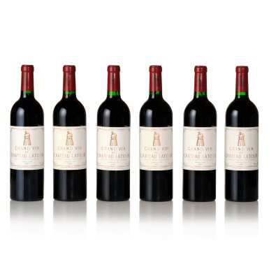 View full screen - View 1 of Lot 9. Château Latour 1997 (8 BT).