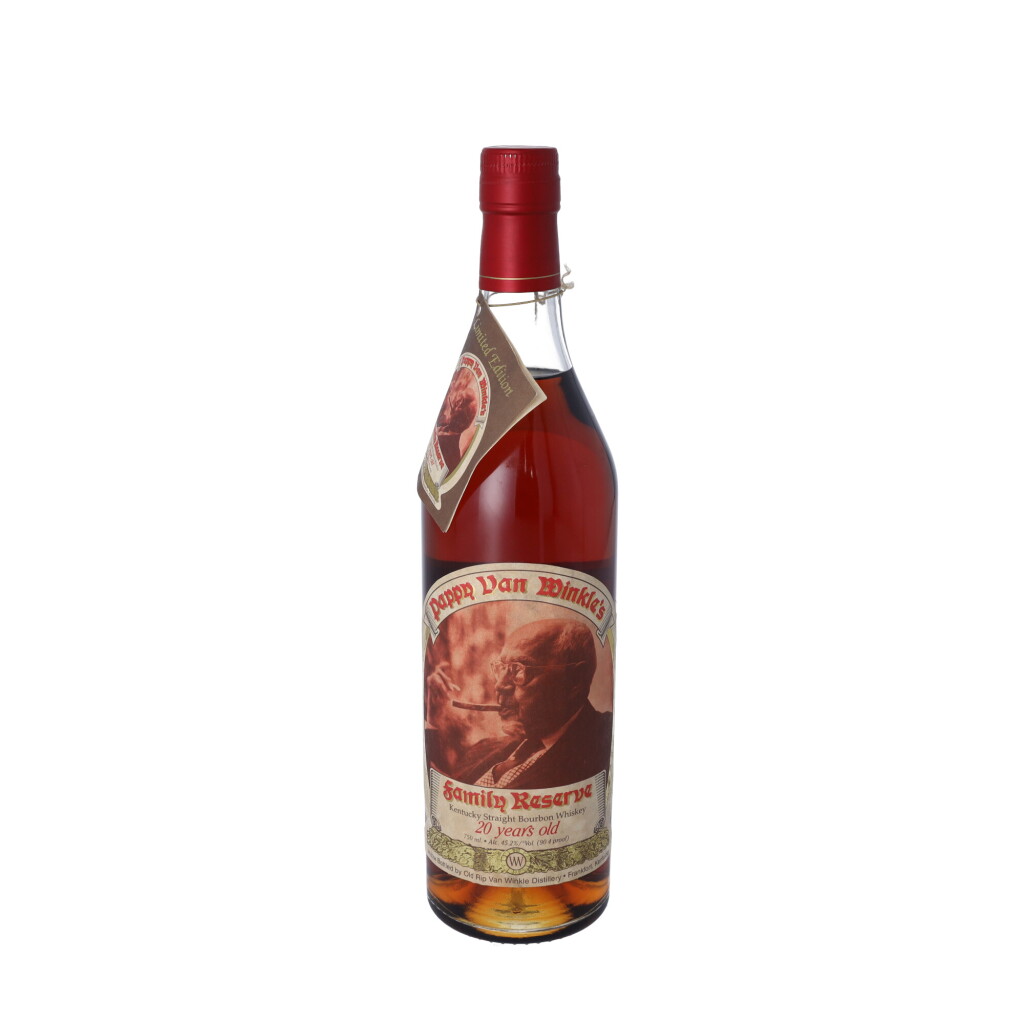 View full screen - View 1 of Lot 2. Pappy Van Winkle's 20 Year Old Family Reserve 90.4 proof NV (1 BT75).