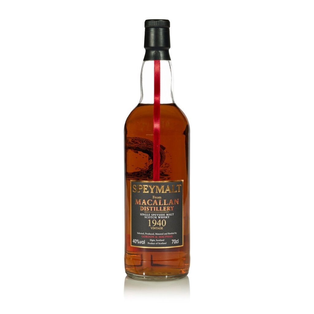 View full screen - View 1 of Lot 47. Macallan Speymalt Gordon & MacPhail 40.0 abv 1940 (1 BT 70cl).