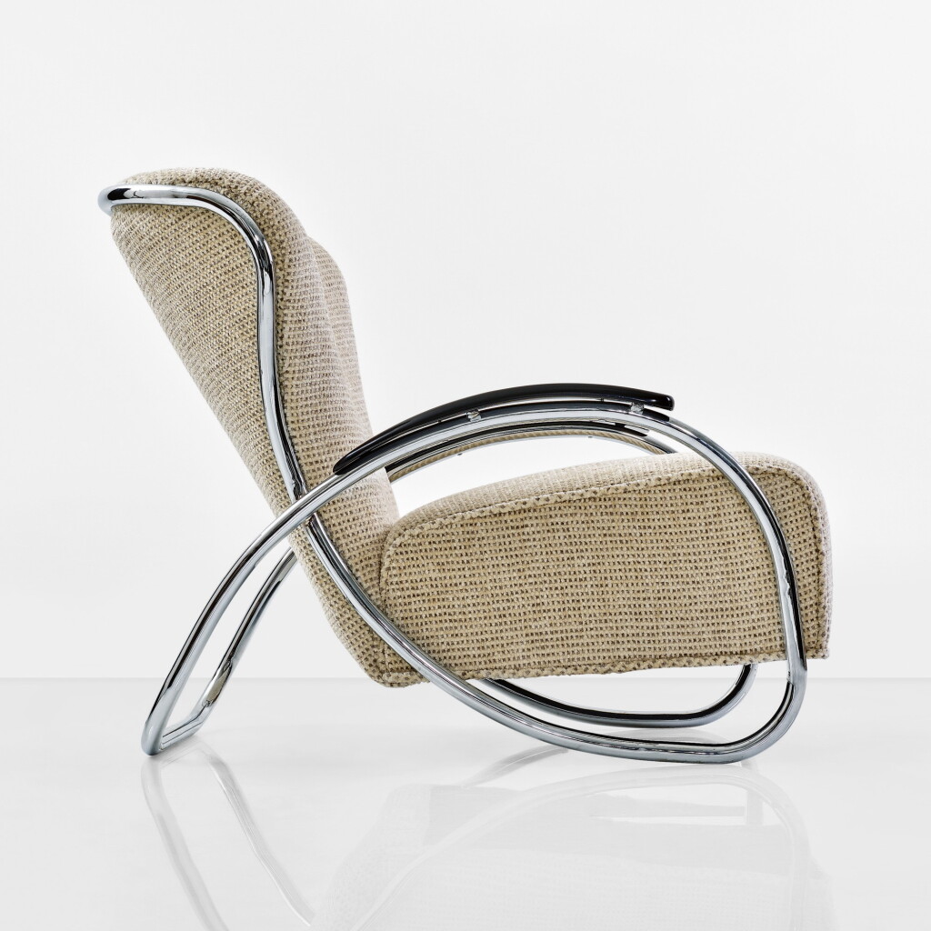View full screen - View 1 of Lot 80. KEM WEBER | LOUNGE CHAIR, MODEL NO. LC-52.