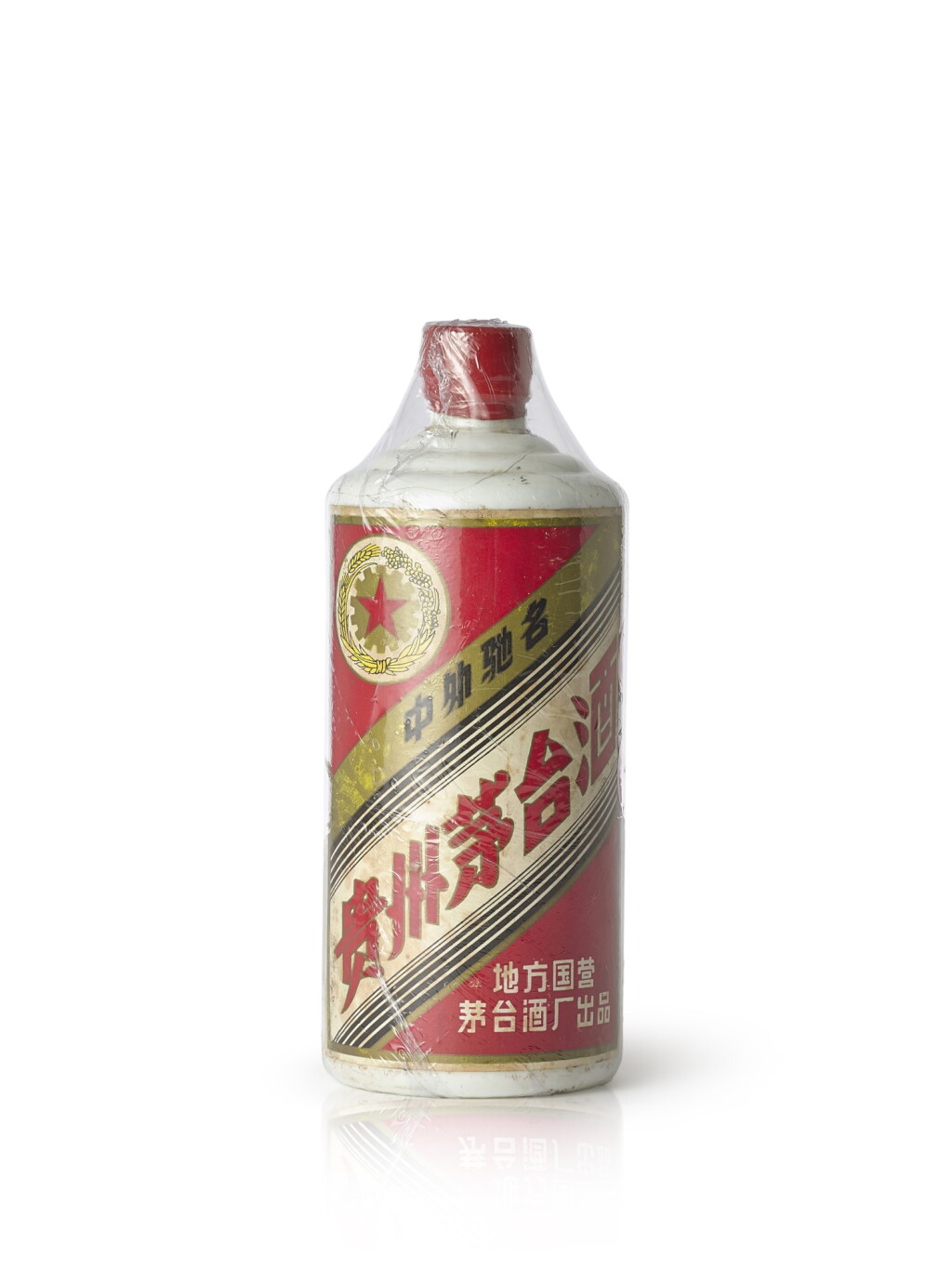 View full screen - View 1 of Lot 4121. Kweichow Five Star Moutai 1986 (1 BT50) 1986年產五星牌貴州茅台酒.
