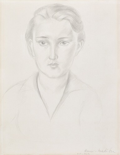 View full screen - View 1 of Lot 463. Tête de fille.