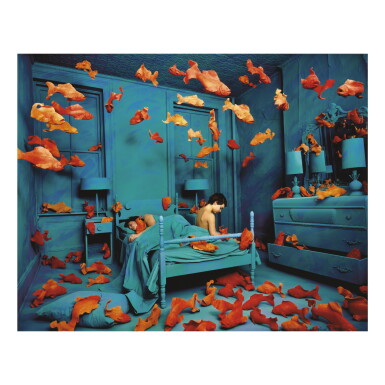 View full screen - View 1 of Lot 170. SANDY SKOGLUND | 'REVENGE OF THE GOLDFISH'.